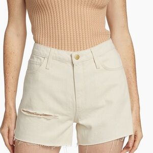 NWT Triarchy Frayed Cotton Shorts Size 24